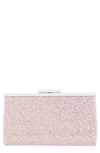 NINA GLITTER LACE FRAME CLUTCH