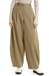 By Malene Birger Povilos Barrel Leg Trousers In Fallen Rock