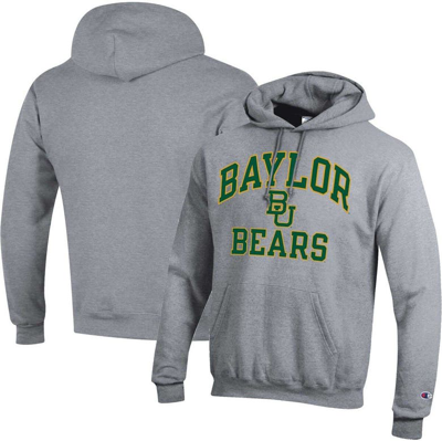 Champion Heather Gray Baylor Bears High Motor Pullover Hoodie