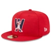 NEW ERA NEW ERA  RED WASHINGTON NATIONALS 2023 CLUBHOUSE 59FIFTY FITTED HAT