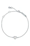 TED BAKER HANSA CRYSTAL HEART BRACELET