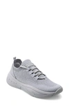 Easy Spirit Power Lace-up Sneaker In Medium Gray