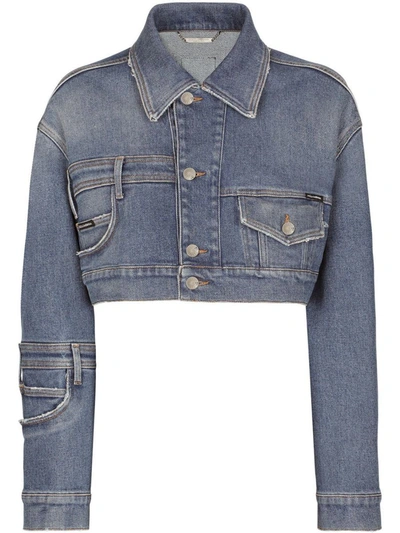 Dolce & Gabbana Cropped Denim Jacket