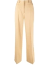 Lanvin Trousers In Egg Shell