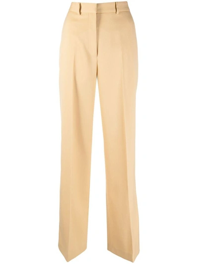 Lanvin Trousers In Egg Shell