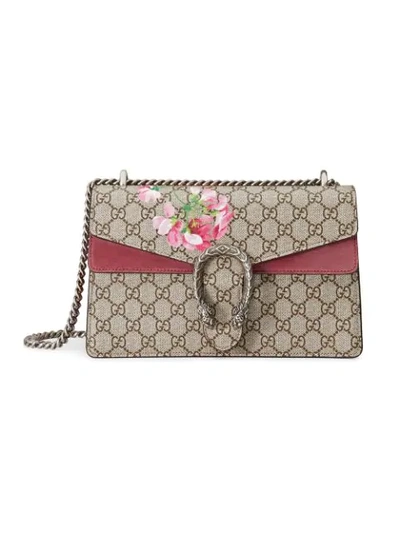 Gucci 2016 Re-edition Dionysus Gg Blooms Bag In Red