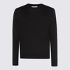 LANVIN LANVIN BLACK COTTON JUMPER