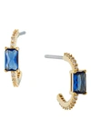 NADRI TENNIS, ANYONE CUBIC ZIRCONIA SMALL HOOP EARRINGS