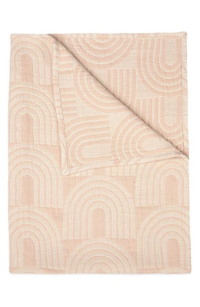 CRANE BABY CRANE BABY JACQUARD COTTON BLANKET