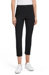 Theory Pintuck-front Suit Pants In Black