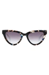 RAG & BONE 52MM CAT EYE SUNGLASSES