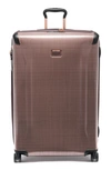Tumi Tegra Lite Extended Trip Expandable Spinner Suitcase In Blush