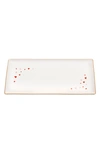 Le Creuset 11" L'amour Heart Rectangular Hostess Tray In White