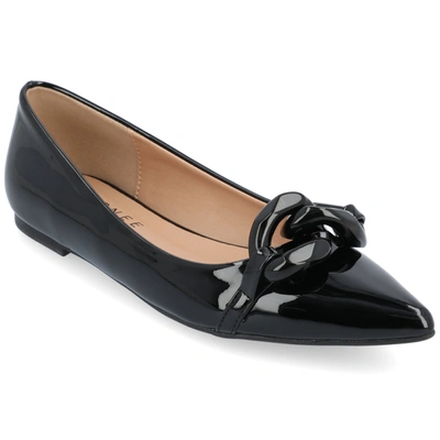 Journee Collection Collection Women's Clareene Flats In Black