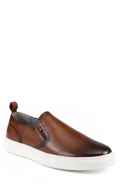 Tommy Hilfiger Kozal Slip-on Sneaker In Burnished Tan - Faux Leather