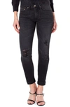 RACHEL ROY MID RISE ROLLED CUFF JEANS