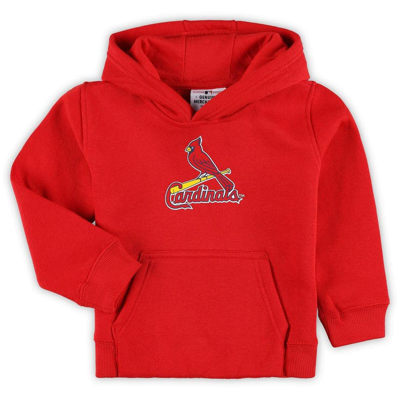 Outerstuff Kids' Toddler Red St. Louis Cardinals Team Primary Logo Fleece Pullover Hoodie