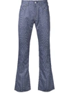 JUNYA WATANABE junya watanabe x levi's contrast pockets bootcut jeans,WS-P201-051