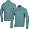 Under Armour Valspar Championship  Teal T2 Green Half Moon Raglan Quarter-zip Top In Teal