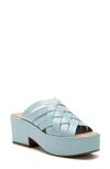Katy Perry The Busy Bee Crisscross Platform Sandal In Tranquil Blue