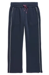 Zella Girl Kids' Reflective Track Pants In Navy Sapphire