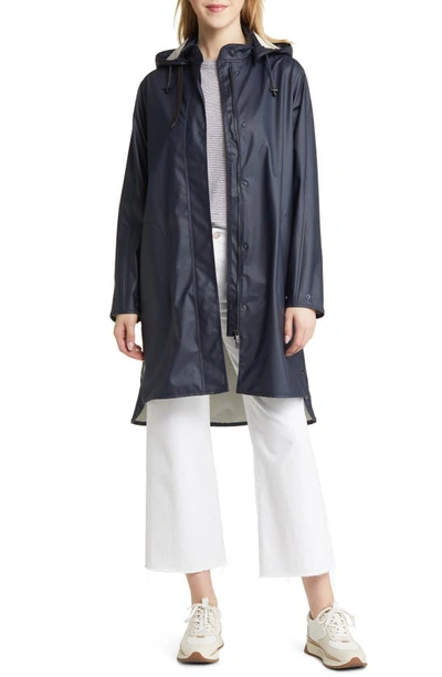 Ilse Jacobsen Rain Slicker In Dark Indigo