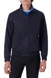 Bugatchi Reversible Bomber Jacket In Navy