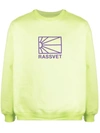 Rassvet Swetshirt Long Sleeves With Logo In Green