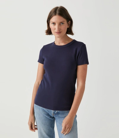 Michael Stars Blake Tee In Admiral