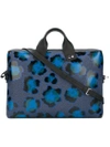 KENZO leopard print laptop bag,NYLON51%