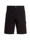 Dickies 5 Pockets Cotton Shorts In Black