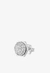 Eéra Bolt Diamond Stud Earring In 18-karat White Gold In Silver