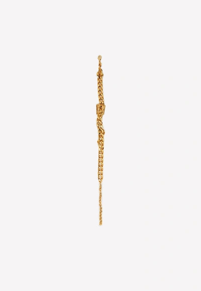 Alessandra Rich Chain Choker In Gold