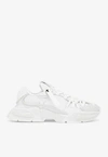 Dolce & Gabbana Airmaster Panelled Low-top Sneakers In White