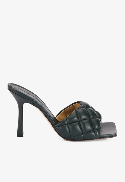 Bottega Veneta Padded Sandals In Inkwell