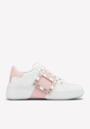 Roger Vivier Women Viv Skate Viv Skate Strass Sneaker In Multi