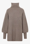 BY MALENE BIRGER CAMILA SWEATER IN CASHMERE,Q71339001-09H SHALE