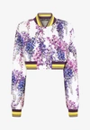 DOLCE & GABBANA ALL-OVER FLORAL PRINT CROPPED JACKET,F9M72T FSGZT HA3JE