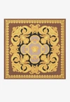 Versace Baroque Pattern-print Silk Scarf In Multicolor