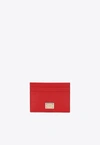 DOLCE & GABBANA CALFSKIN CARDHOLDER WITH DG LOGO,BI0330 A1001 80303