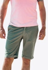 Les Canebiers Aiguiers Chino Shorts In Khaki