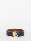 BURBERRY TB REVERSIBLE BELT IN LEATHER