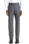 Thom Browne 4-bar Classic Tailored Pants In Gray