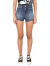 Kenzo Short In Denim In Blue