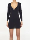 ALEXANDER WANG STRETCH FABRIC DRESS