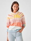 Faherty Soleil Hoodie In Sunset