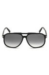 Tom Ford Raoul M Ft0753 01b Navigator Sunglasses In Grey