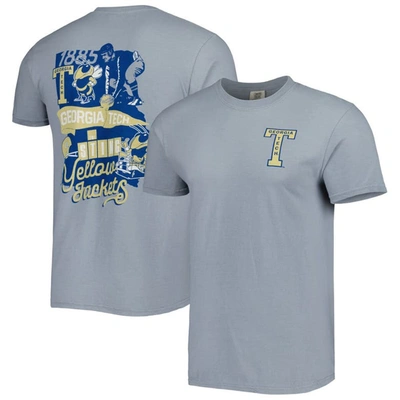 Image One Graphite Georgia Tech Yellow Jackets Vault State Comfort T-shirt