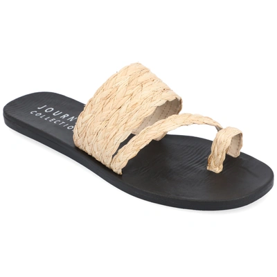 Journee Collection Collection Women's Zindy Sandal In White