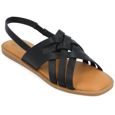 Journee Collection Women's Tru Comfort Foam Merrin Sandal In Black